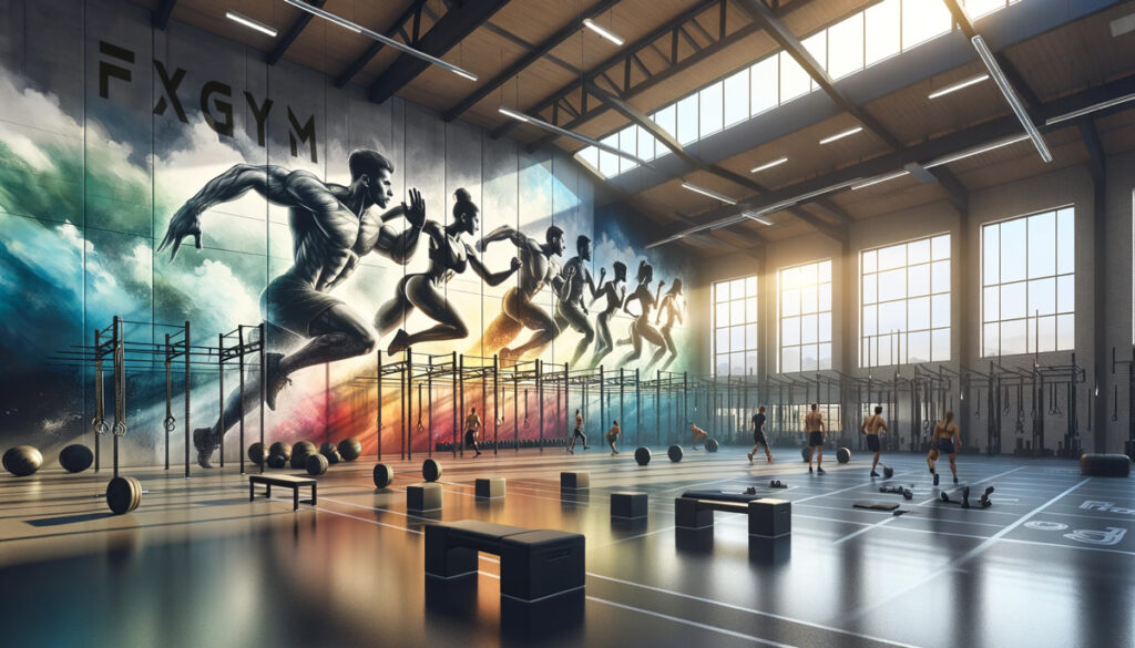 Custom Wall Murals- Fitness Gym | VisuFlare, McKinney TX