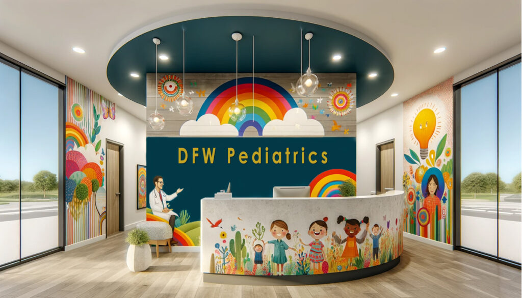 Custom Wall Murals- Dental Office | VisuFlare, McKinney TX